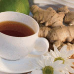 Zlatenica se izboljša ob enkrat dnevnem pitju ingverjevega čaja.